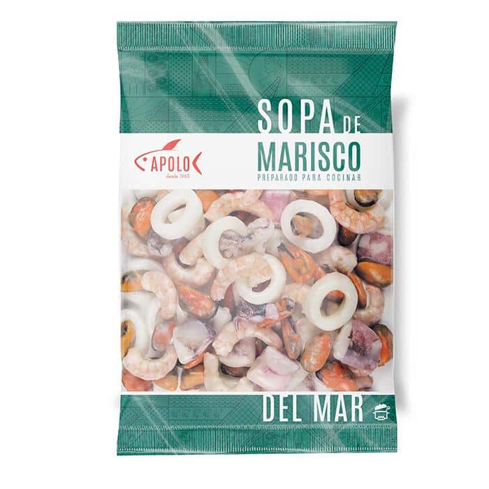 Preparado de Sopa de Marisco - Mariscos Apolo