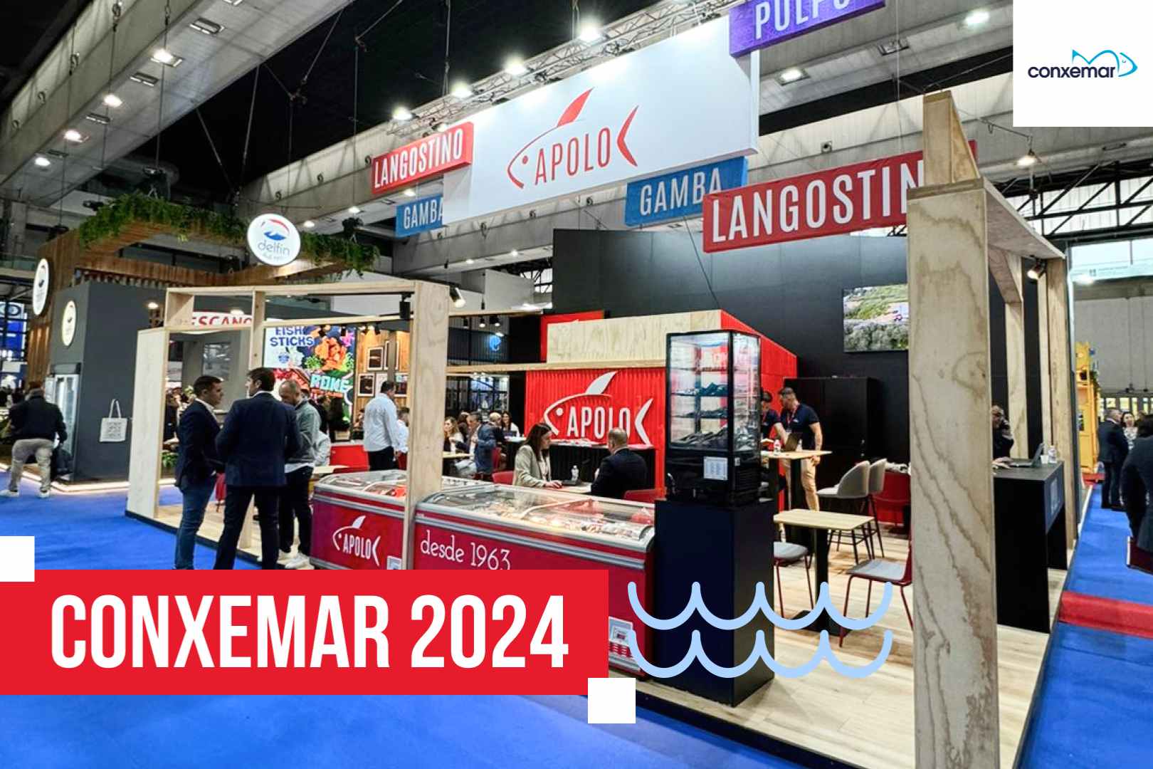 Mariscos Apolo en Conxemar 2024